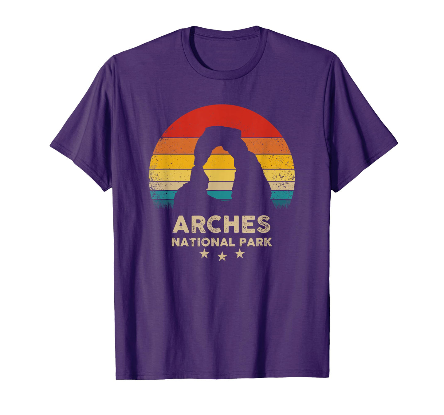 Arches - National Park Retro Souvenir T-Shirt