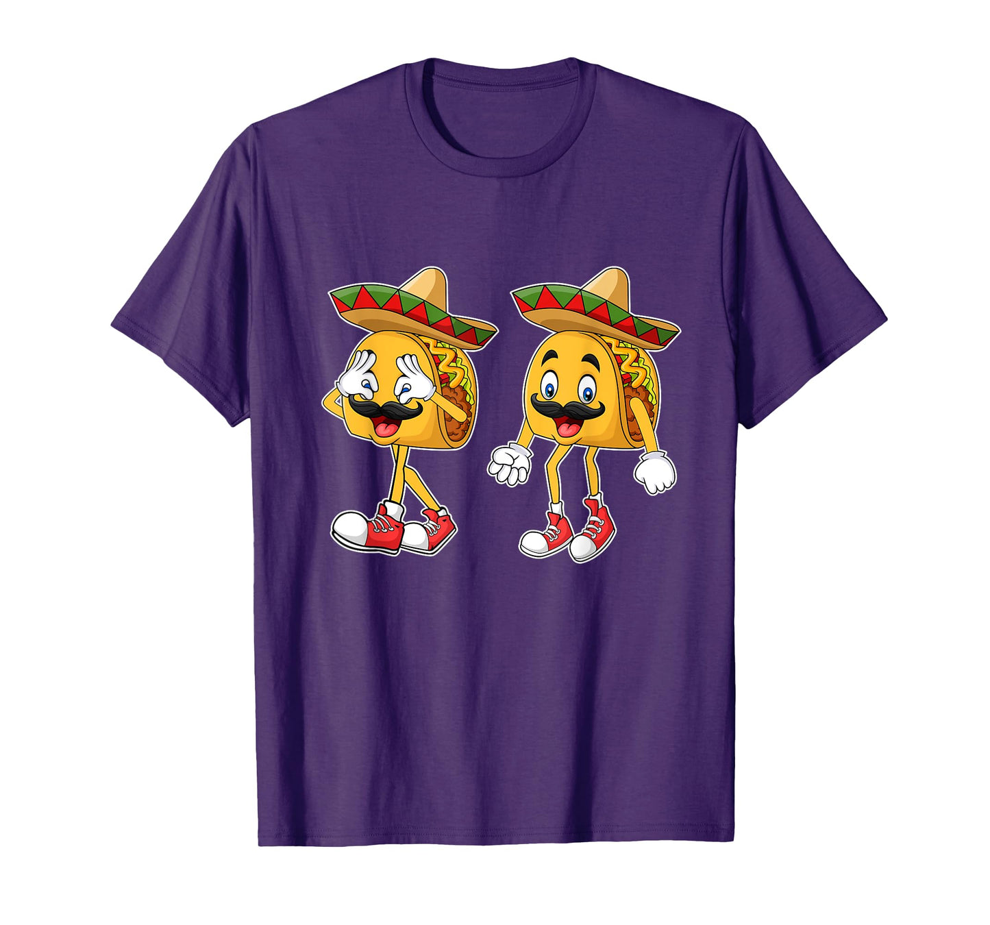 Cute Taco Griddy Dance Cinco de Mayo 2024 Boys Girls Men T-Shirt