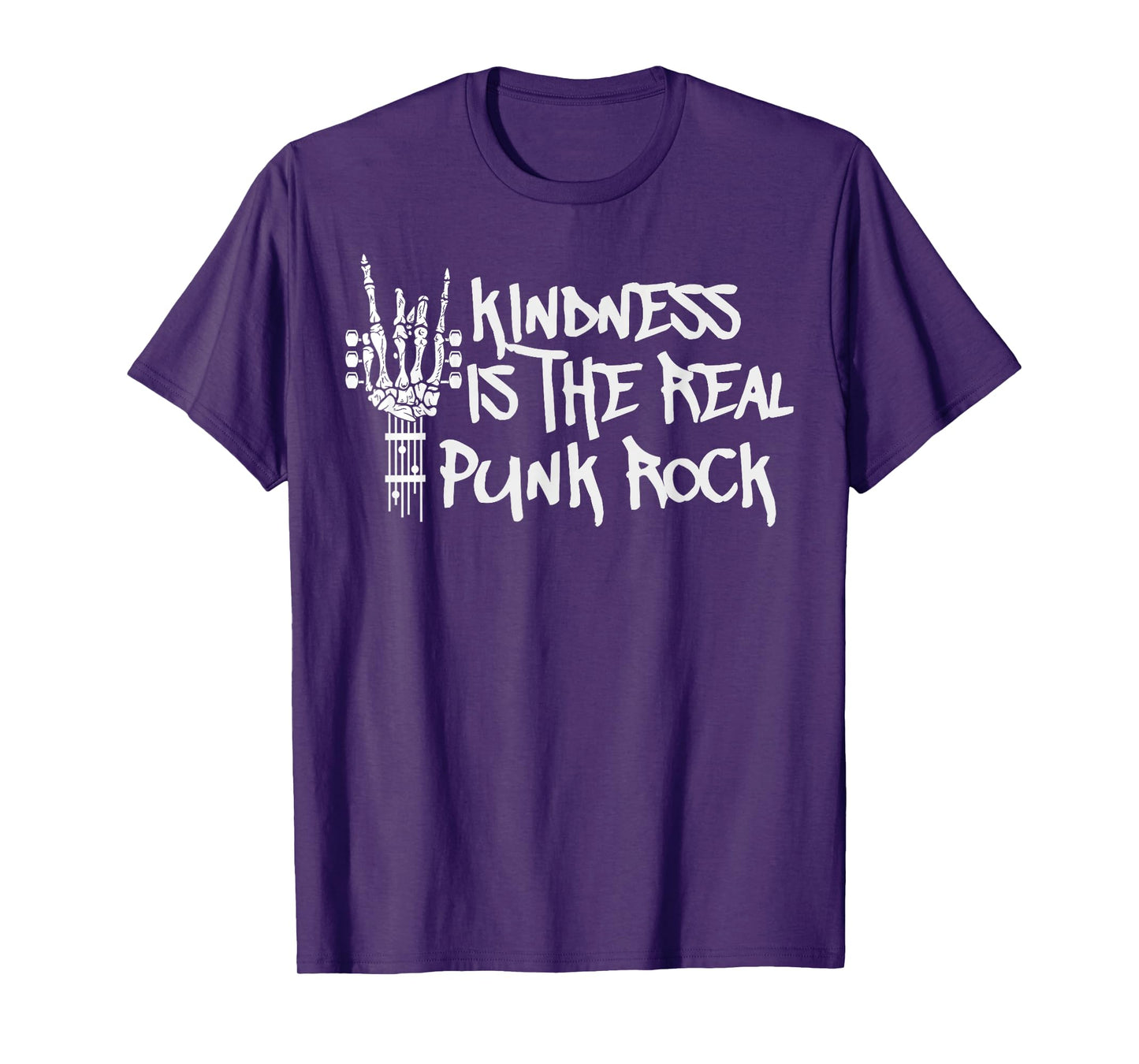 Kindness is The Real Punk Rock Motivational Social Justice T-Shirt