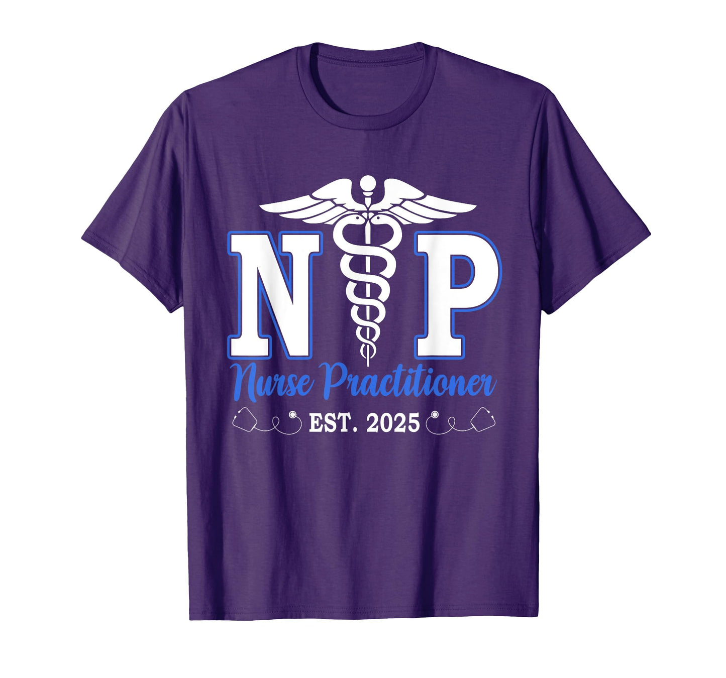 Nurse Practitioner Est 2025 NP Graduation Nursing School T-Shirt
