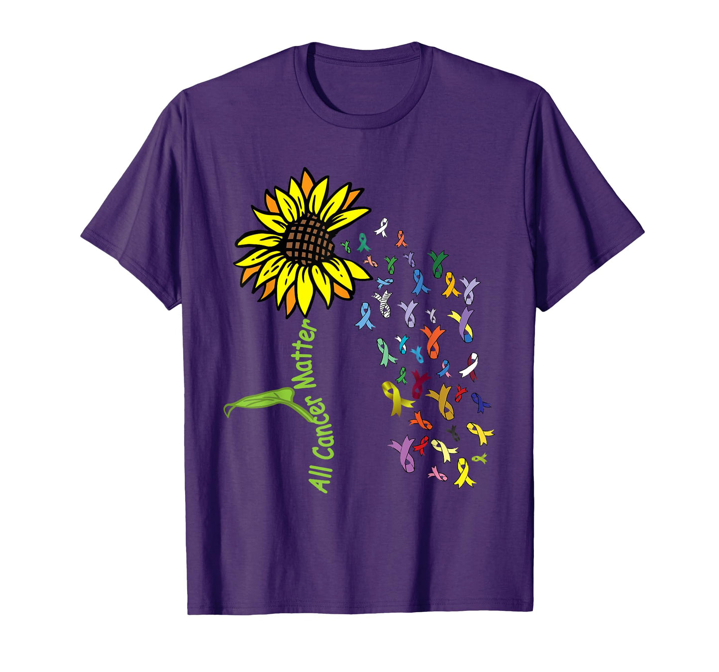 All Cancer Matters Awareness Day Ribbon T-Shirt