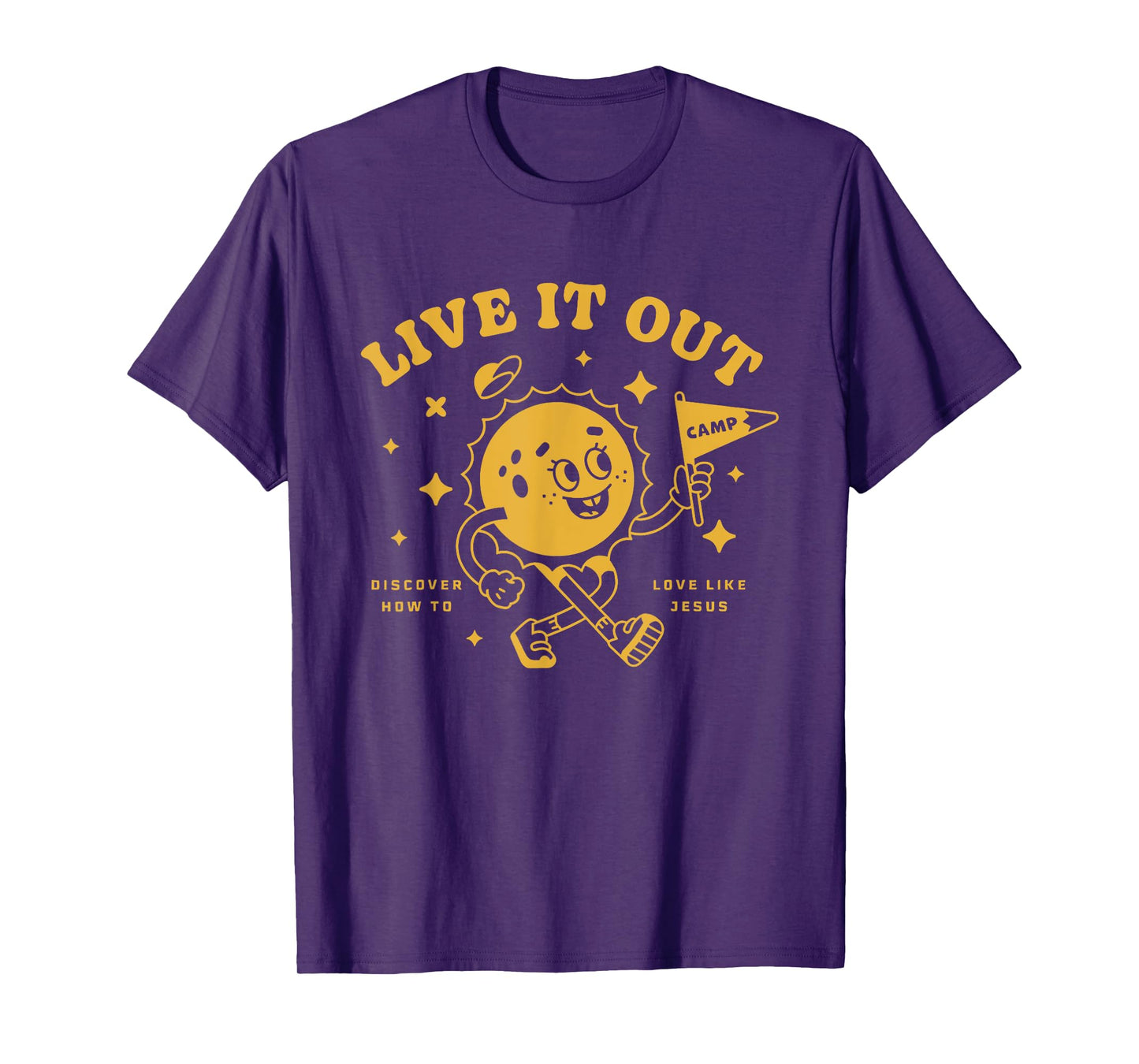 Live it Out VBS 2025 Bible School Christian Youth Camp T-Shirt