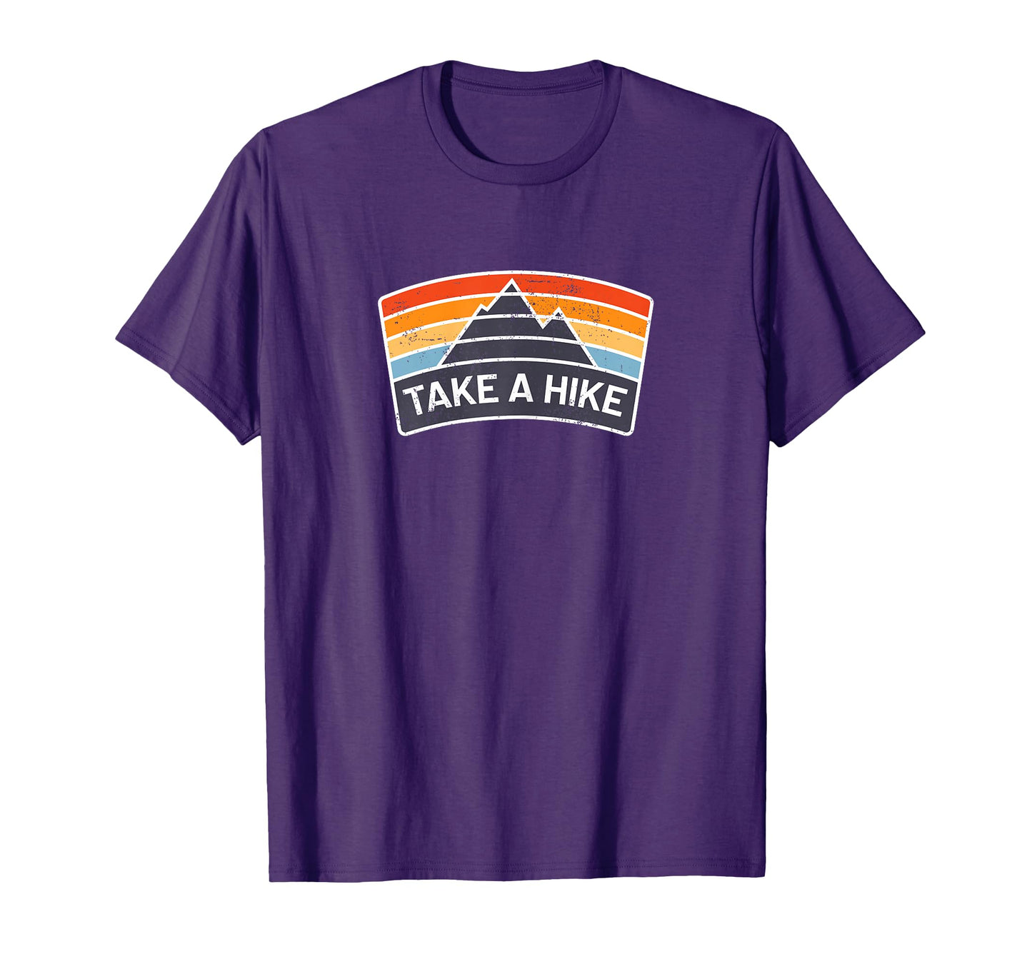 Retro Hiker Outdoors Lover Nature Hiking Take A Hike T-Shirt
