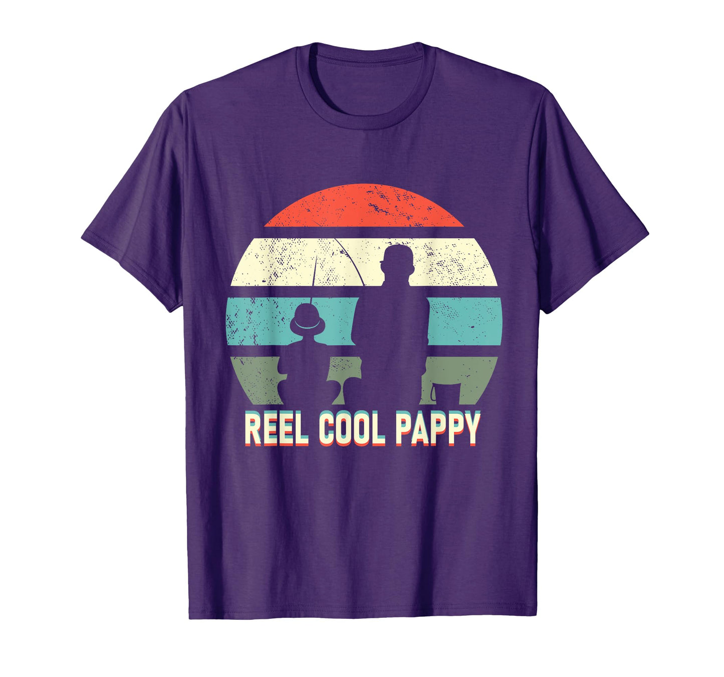 reel cool Pappy fisherman grandpa father's day Fishing gifts T-Shirt