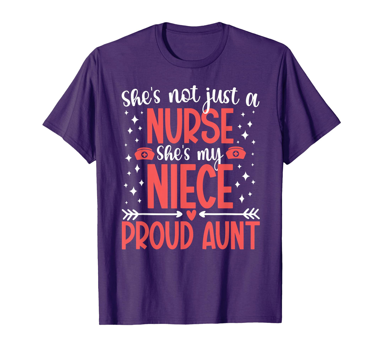Proud Aunt Of A Nurse Auntie Nurse Aunt T-Shirt