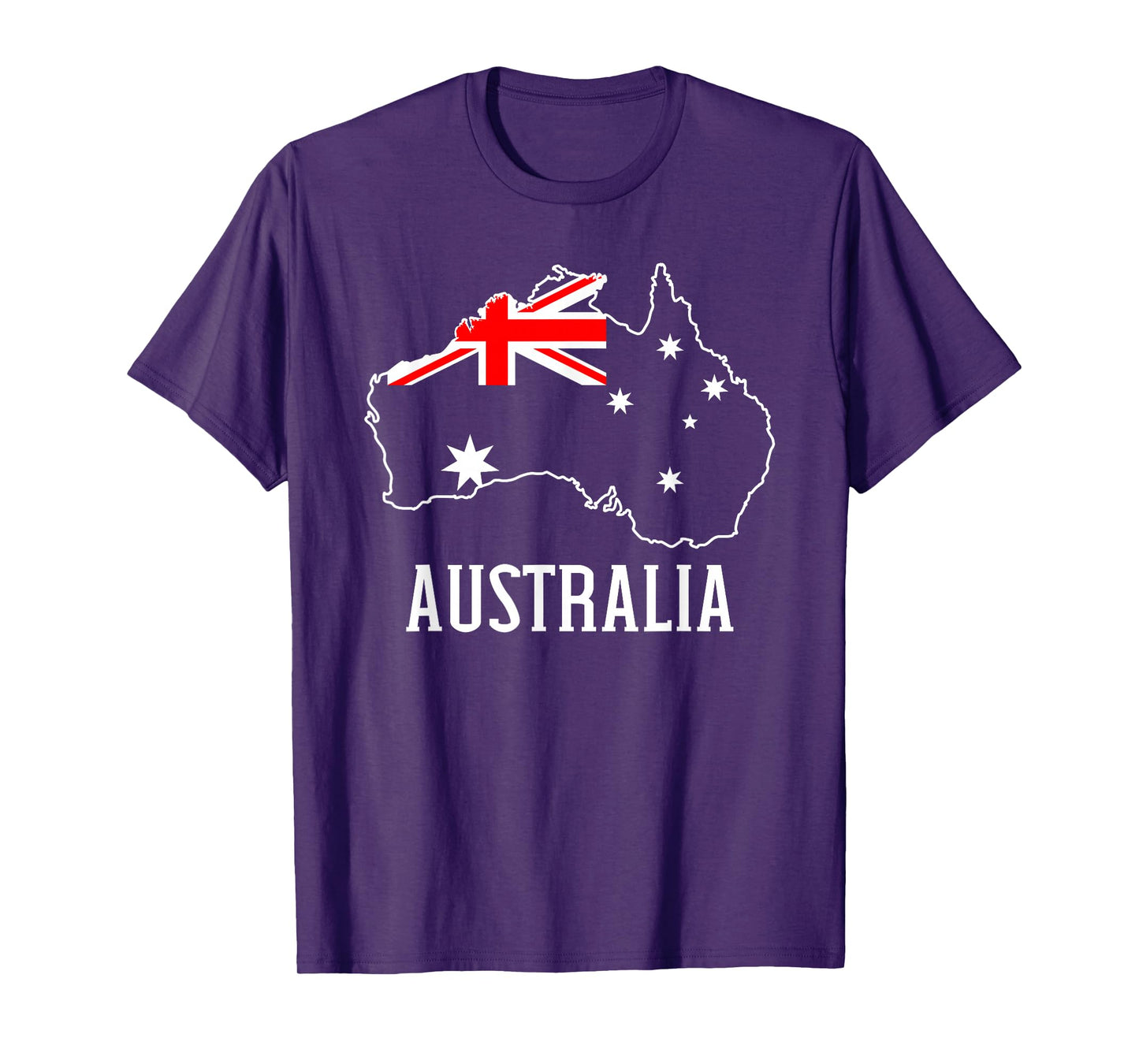 Australia Map Flag T-Shirt