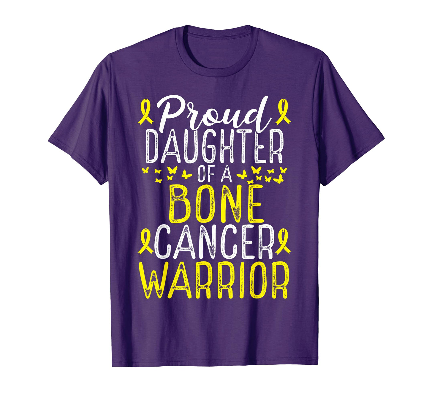 Bone Cancer Awareness Movement for Daughter Ribbon T-Shirt