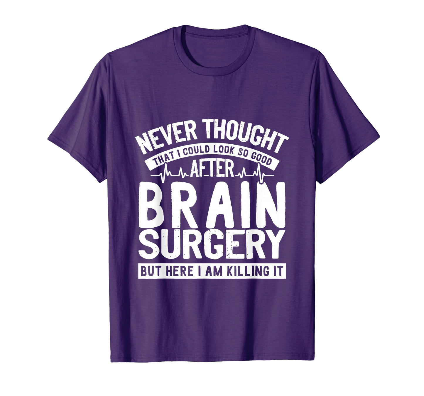Funny Brain Surgery Survivor Brain Awareness T-Shirt