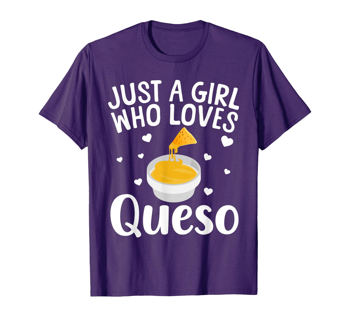 Cool Queso Art for Women Girls Cheese Chips & Queso Lovers T-Shirt