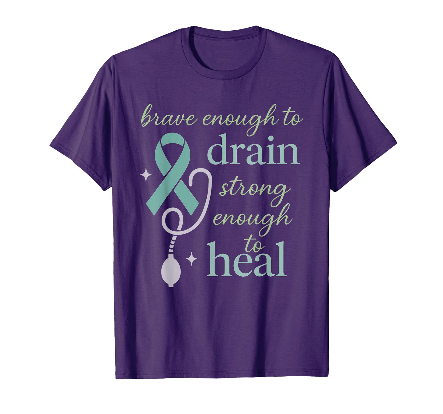 Lymphedema Warrior Lymphatic Awareness Chronic Illness Fight T-Shirt