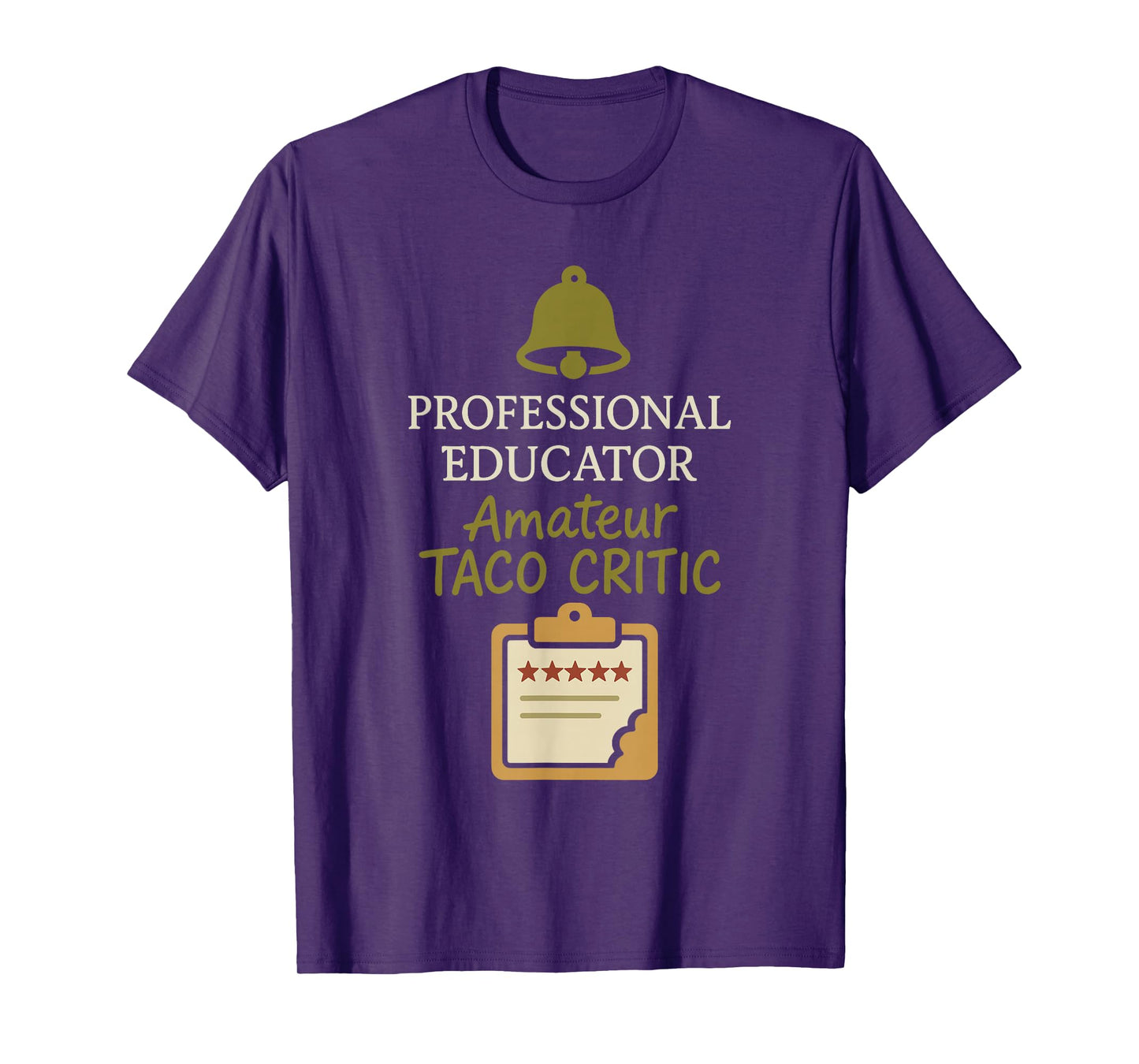 Funny Teacher Taco Tuesday Foodie Classroom Humor T-Shirt