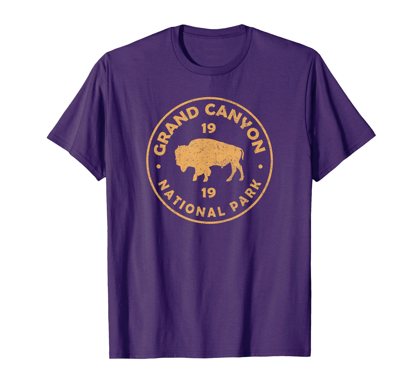 Grand Canyon National Park Arizona Women Men Buffalo Graphic T-Shirt