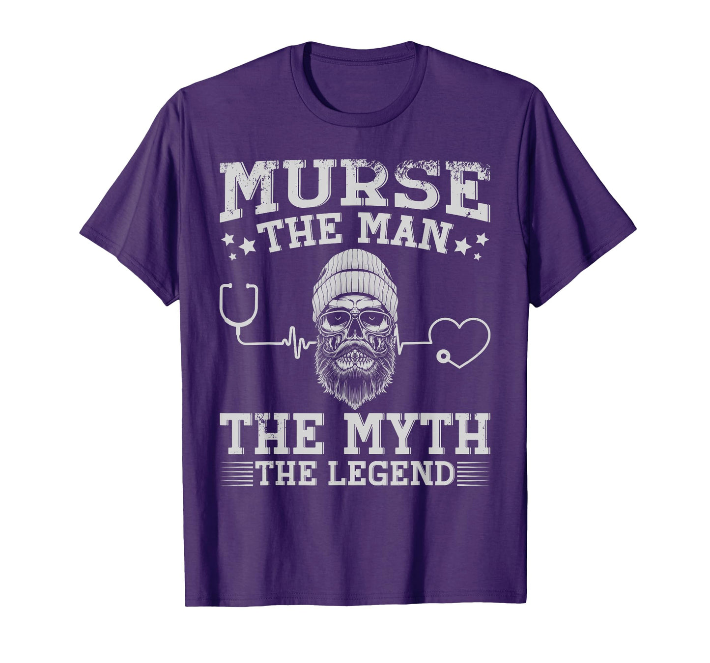 Mens The Men The Myth The Legend Male Nurse T-Shirt