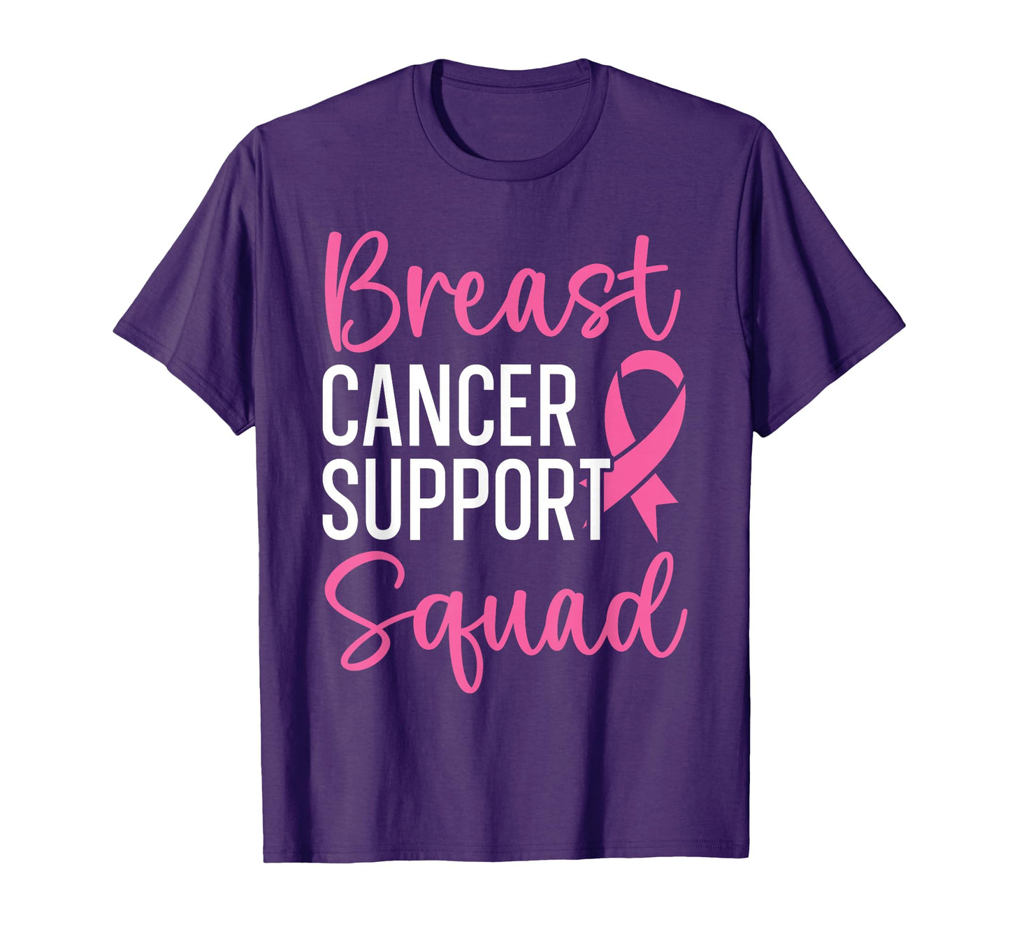 Breast Cancer Support Squad Breast Cancer Awareness T-Shirt