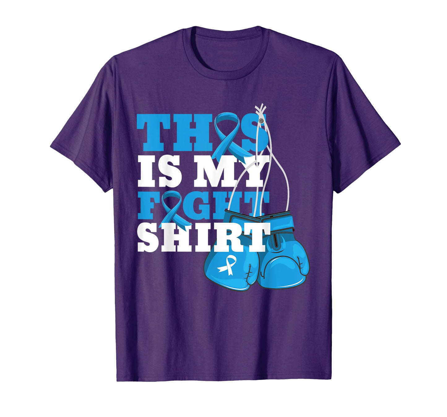 This Is My Fight Shirt Colon Cancer Fighter Support Strong T-Shirt