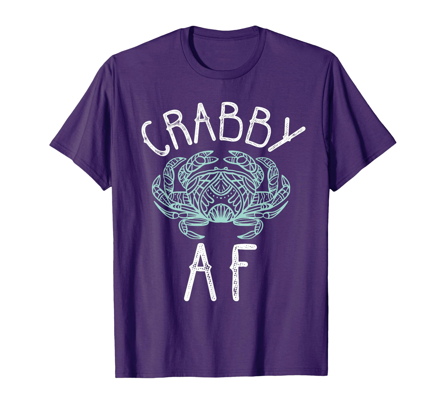 Crabby AF Cancer Crab Zodiac Sign Summer Birthday Women T-Shirt