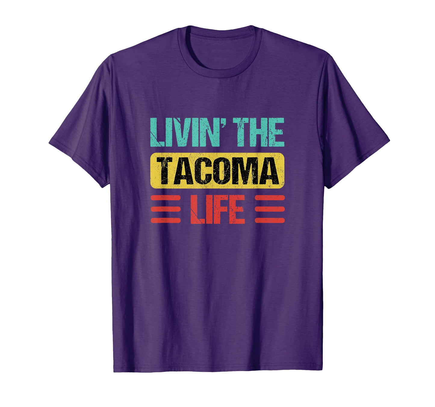Tacoma Washington Shirts & Gifts Tacoma T-Shirt Unisex-Adults Black Small Crew Neck T-Shirt