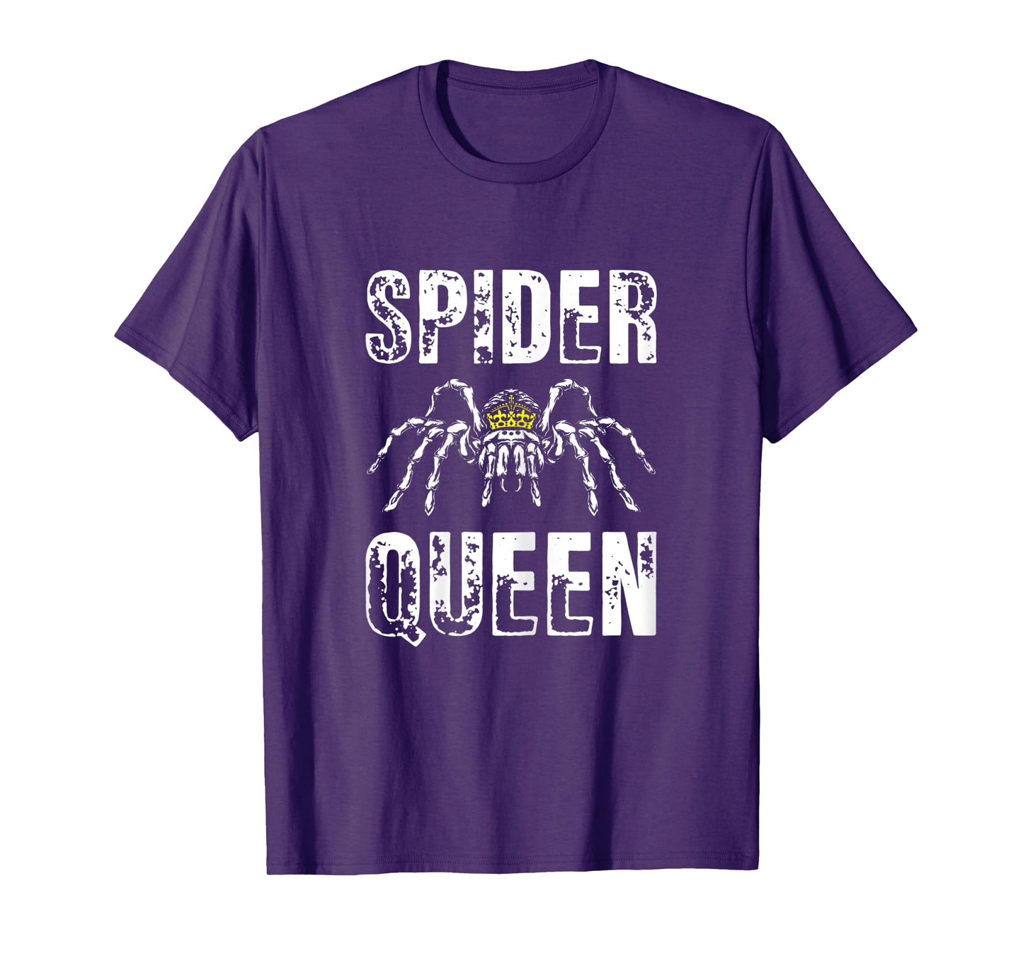 Womens Spider Queen Arachnophile Arachnids Cobweb Insect T-Shirt