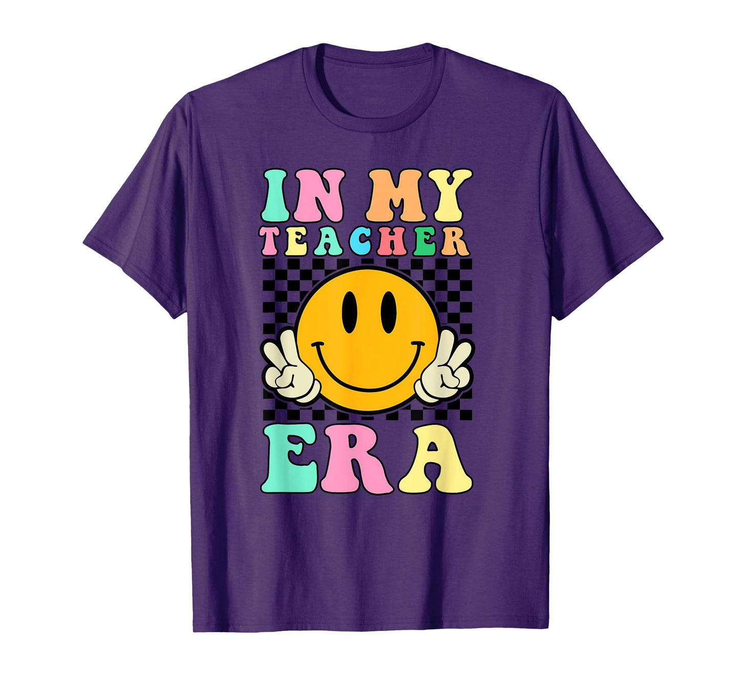 In My Teacher Era Retro Back To School Teacher Student T-Shirt
