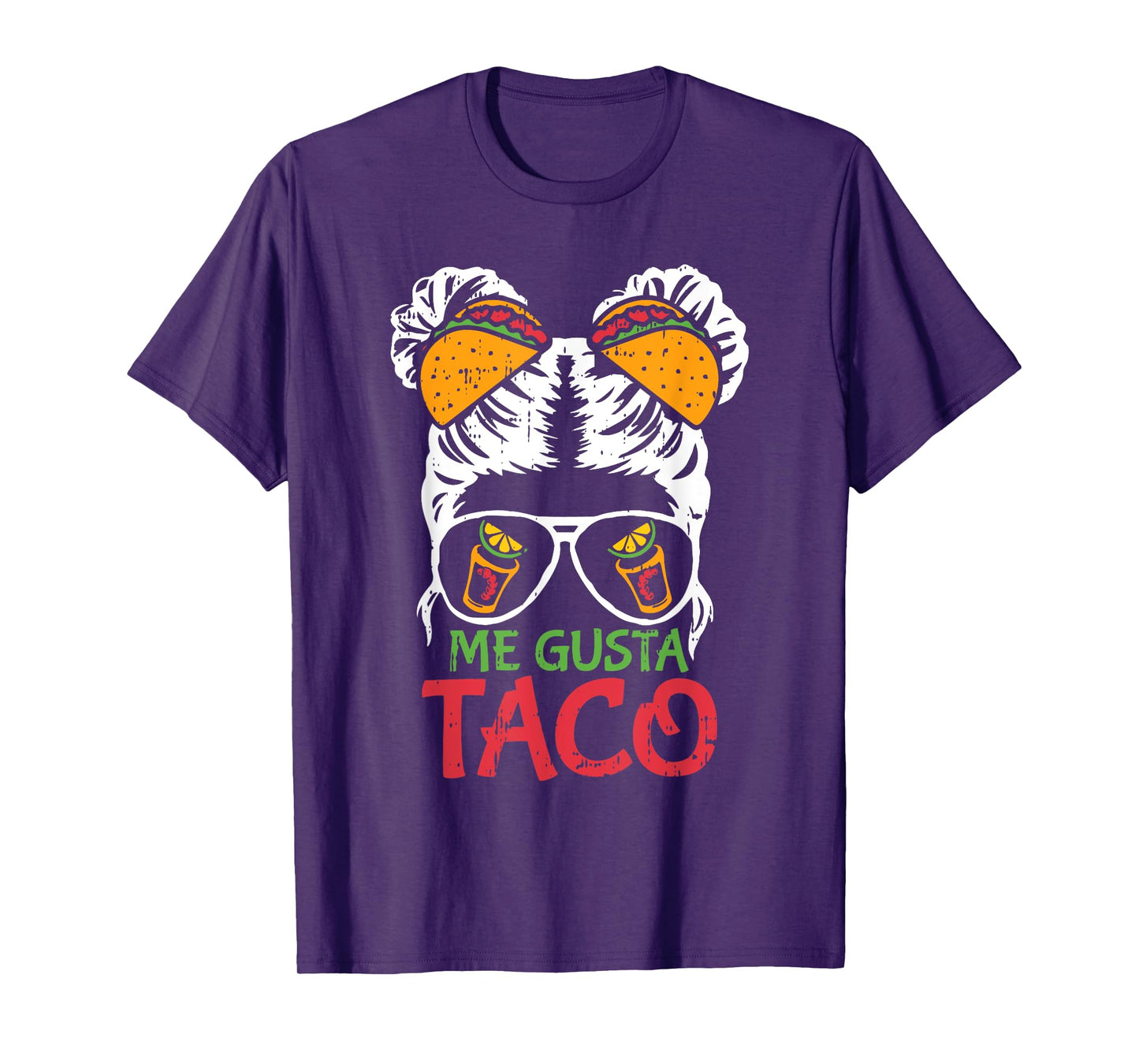 Me Gusta Taco Cinco De Mayo Funny Mexican Fiesta Women T-Shirt