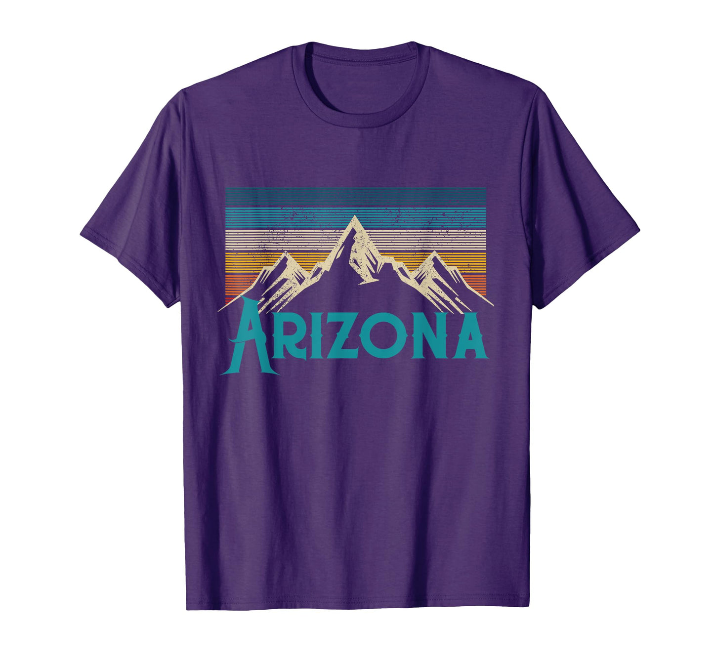 Arizona Vintage Mountains USA America Souvenir T-Shirt