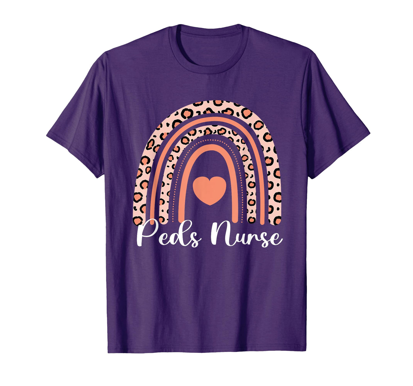 Pediatric Nurse PEDS Nursing Appreciation Pediatric Rainbow T-Shirt