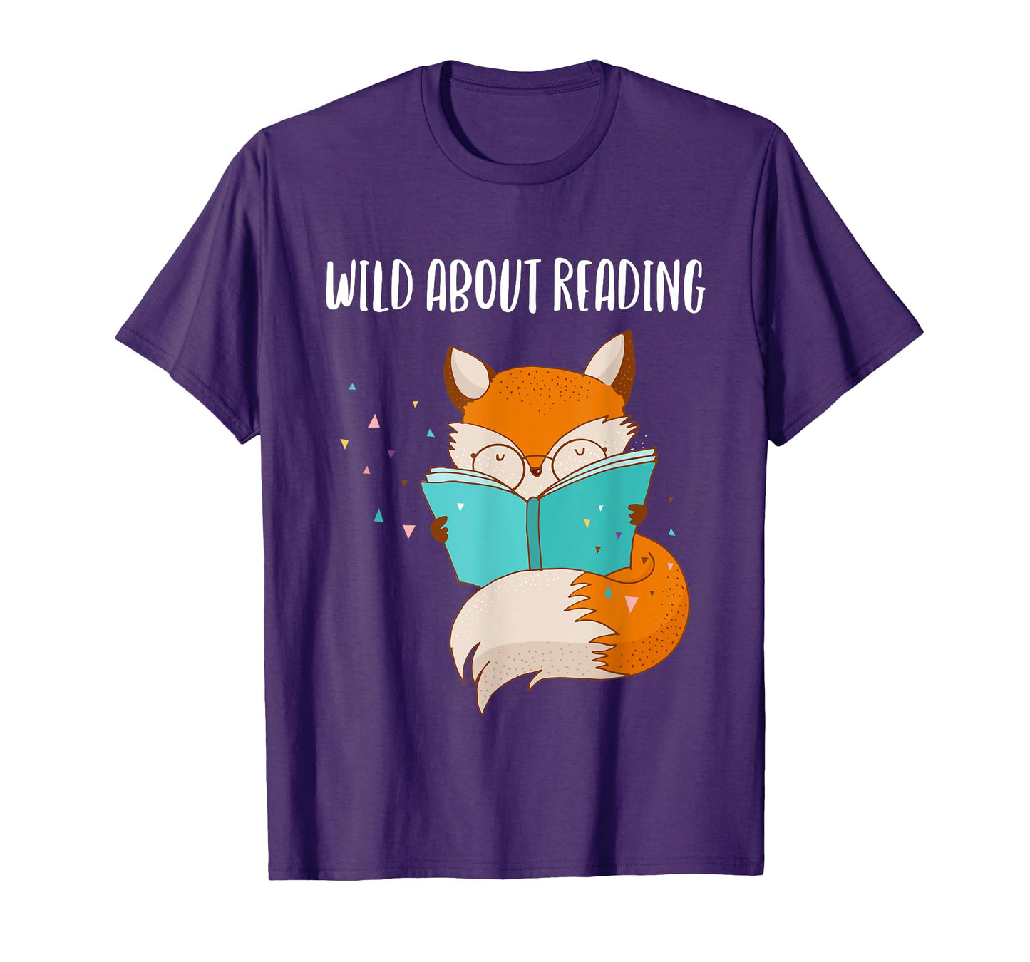 Wild About Reading Fox Awesome Design Shirt Men Women Gift