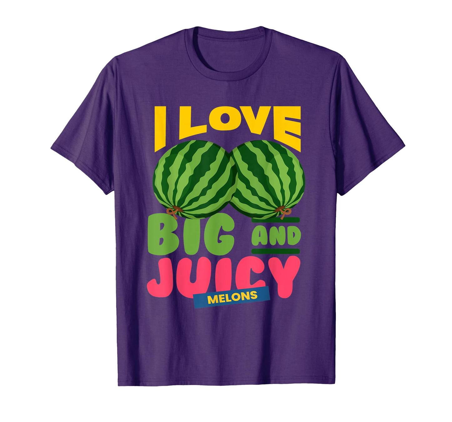 Watermelons I Love Big Juicy Melons I Vegan Garden Nature T-Shirt
