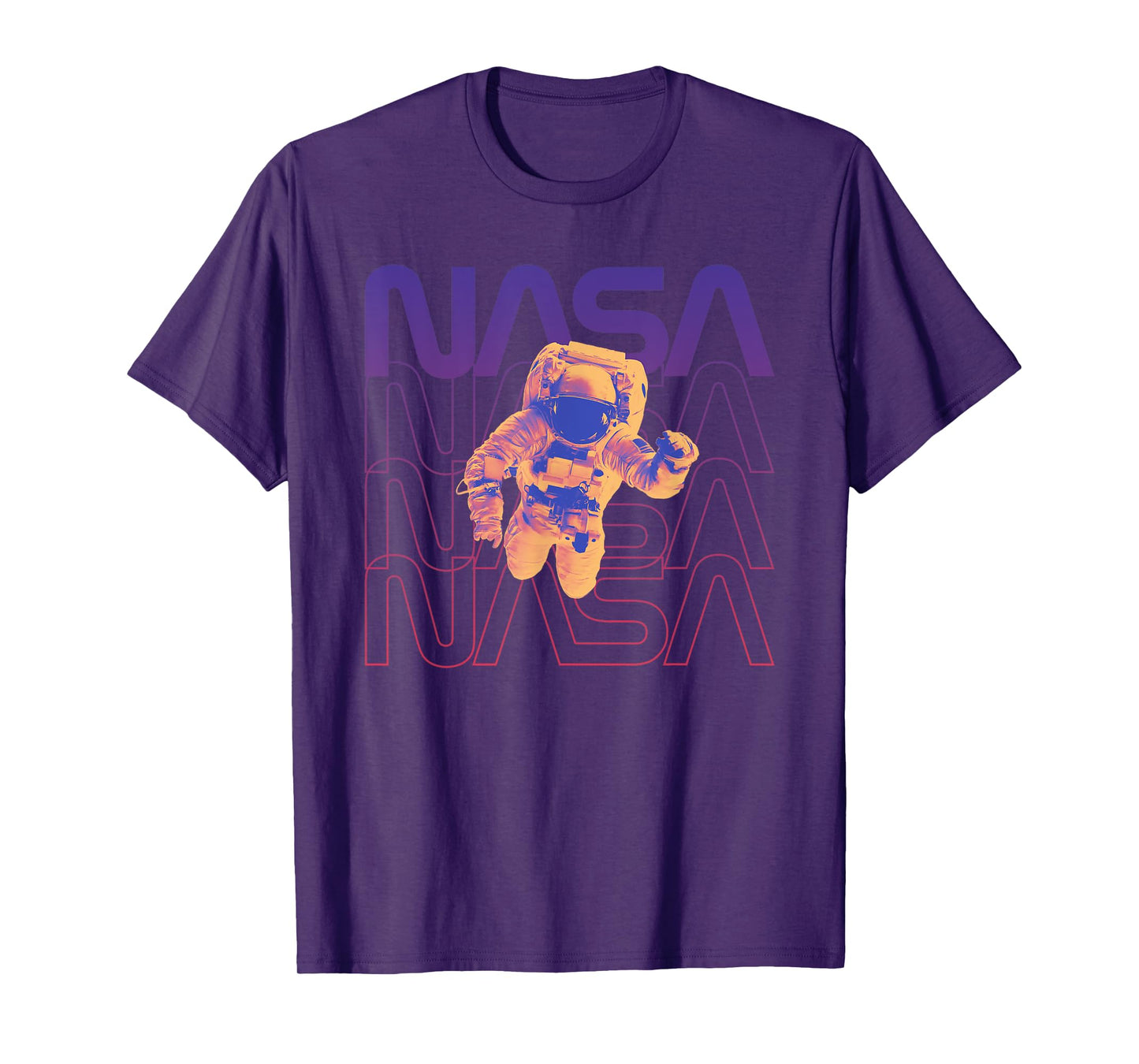 Floating in space NASA tee occupy Mars Astronaut in space T-Shirt