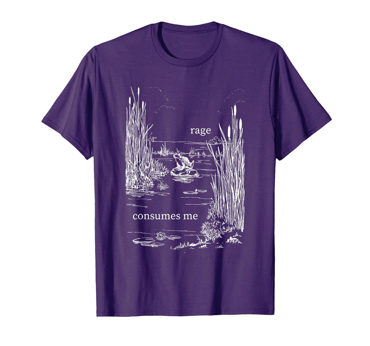 Rage Consumes Me Funny T-Shirt