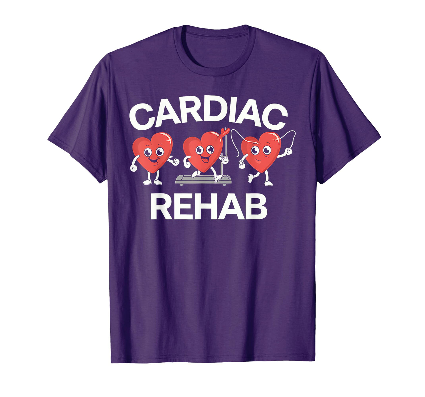Funny Graphic Tees For Women and Men Cardiac Rehab Exercise Recovery Workout Get Well Soon Gift T-Shirt Black Unisex-Youth T-Shirt