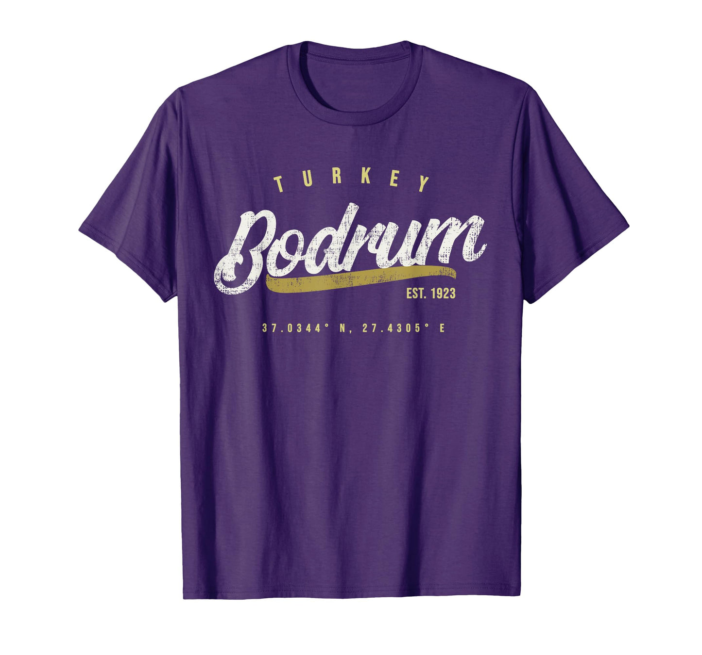 Bodrum Turkey Vintage Retro T-shirt