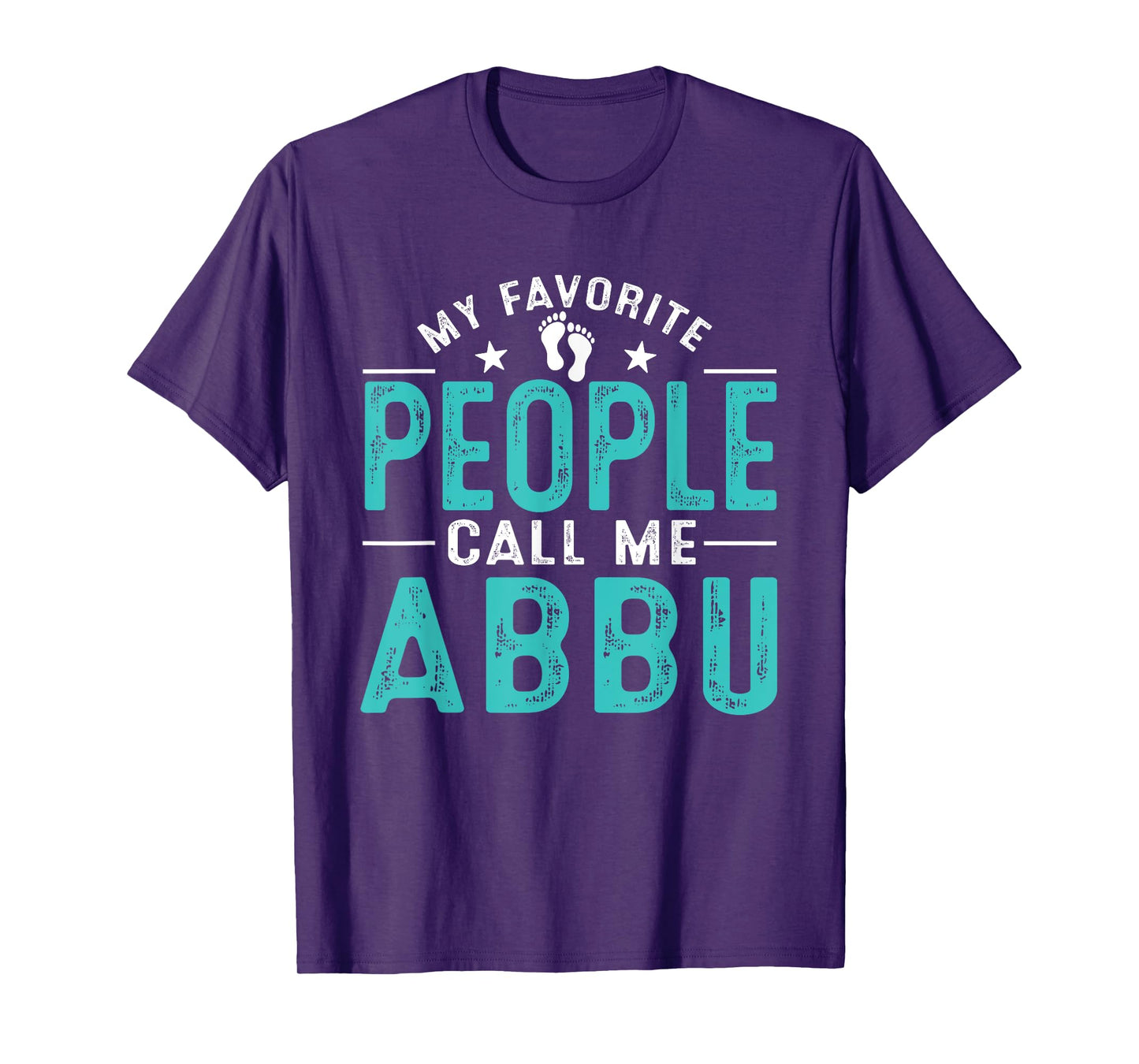 My Favorite People Call Me Abbu Vintage Funny Abbu Father T-Shirt