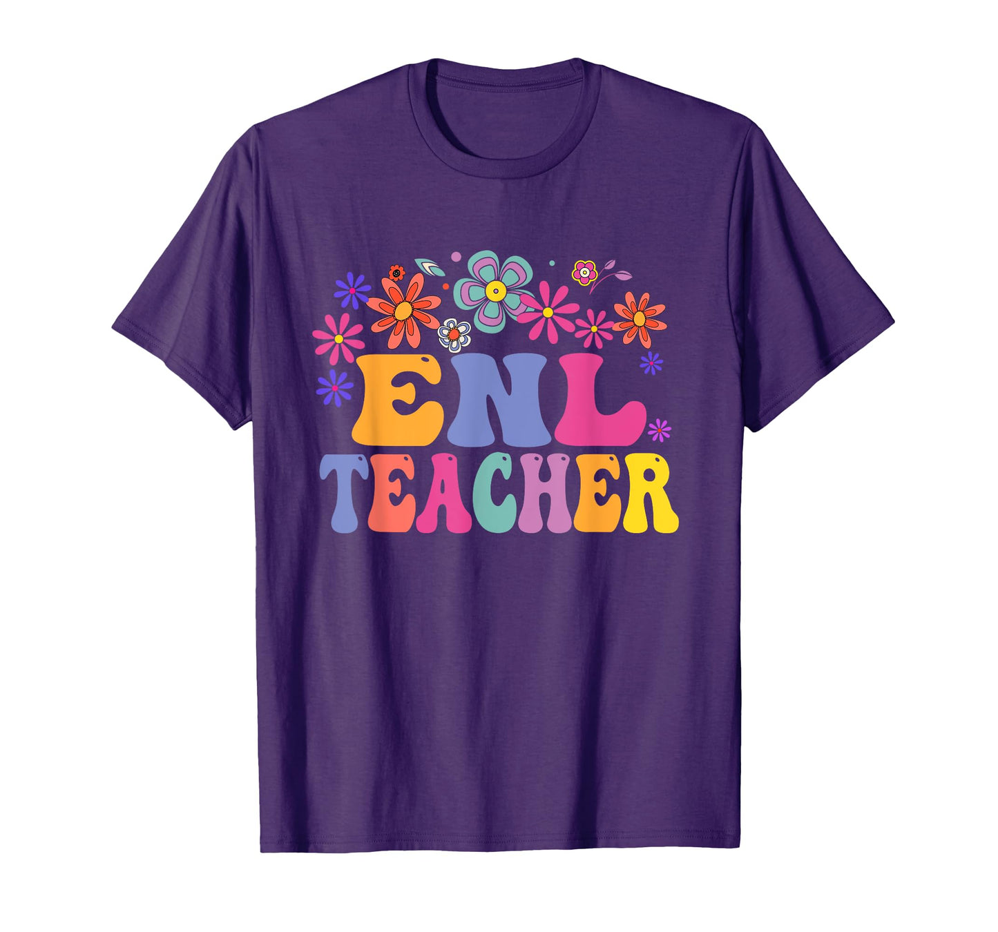 ENL Teacher Squad English New Language Squad Crew Team Men Women T-Shirt