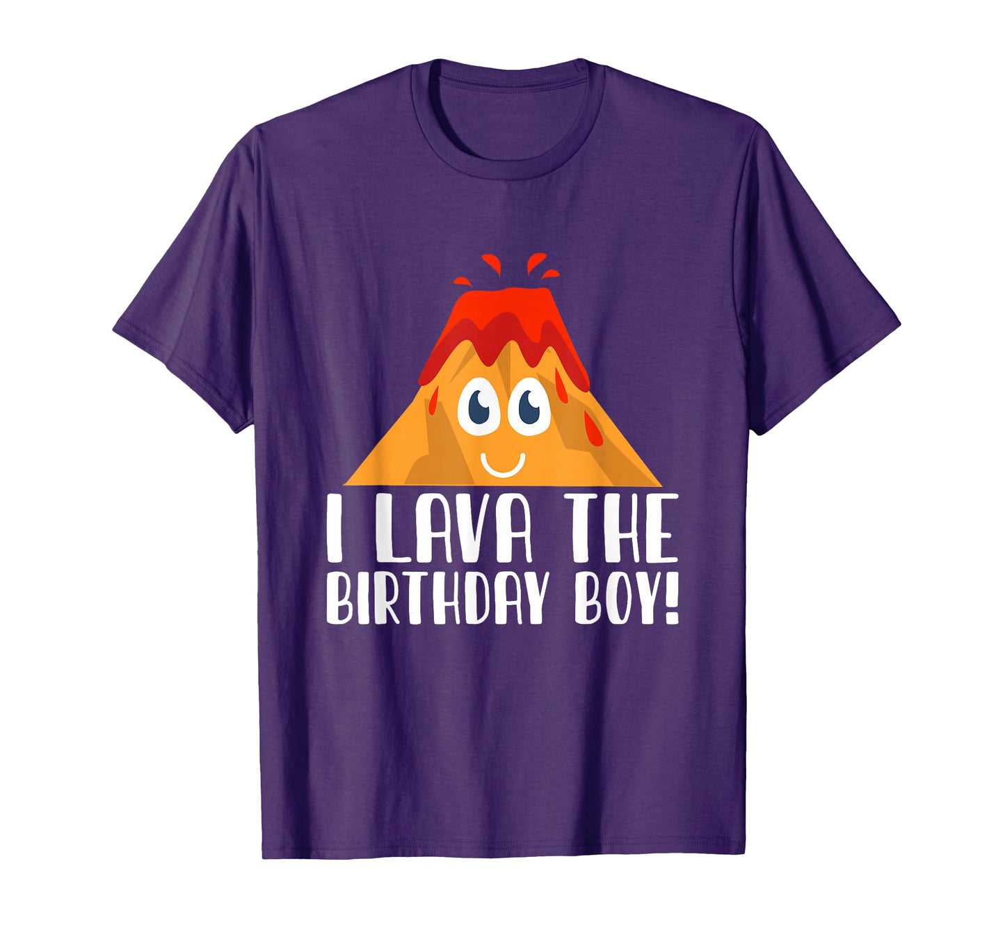 I Lava The Birthday Boy Volcano Lava Mountain T-Shirt