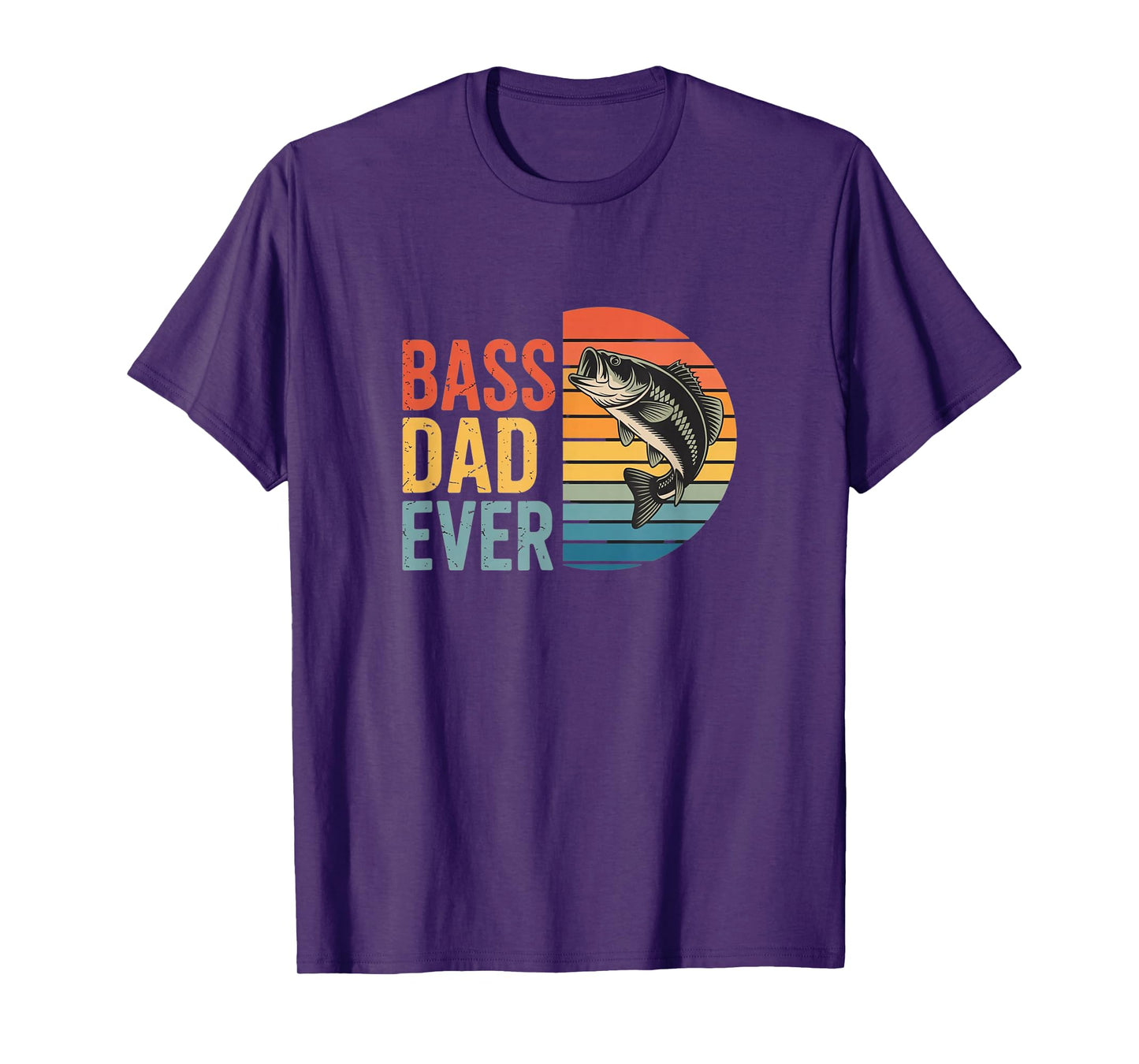 Bass Dad Ever – Cool Fishing Tribute Shirt for Fathers T-Shirt