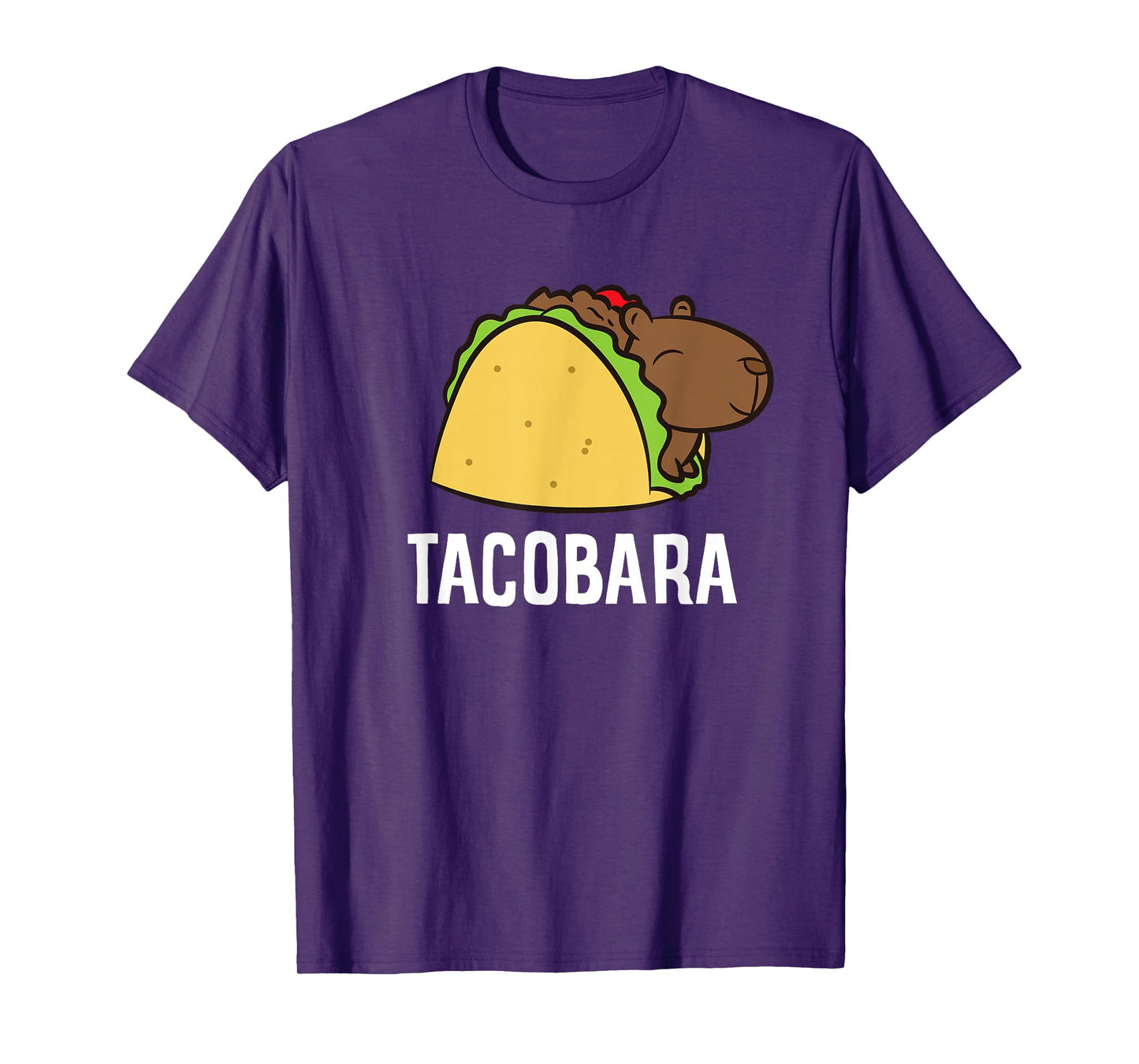 Tacobara Funny Capybara Tacos T-Shirt