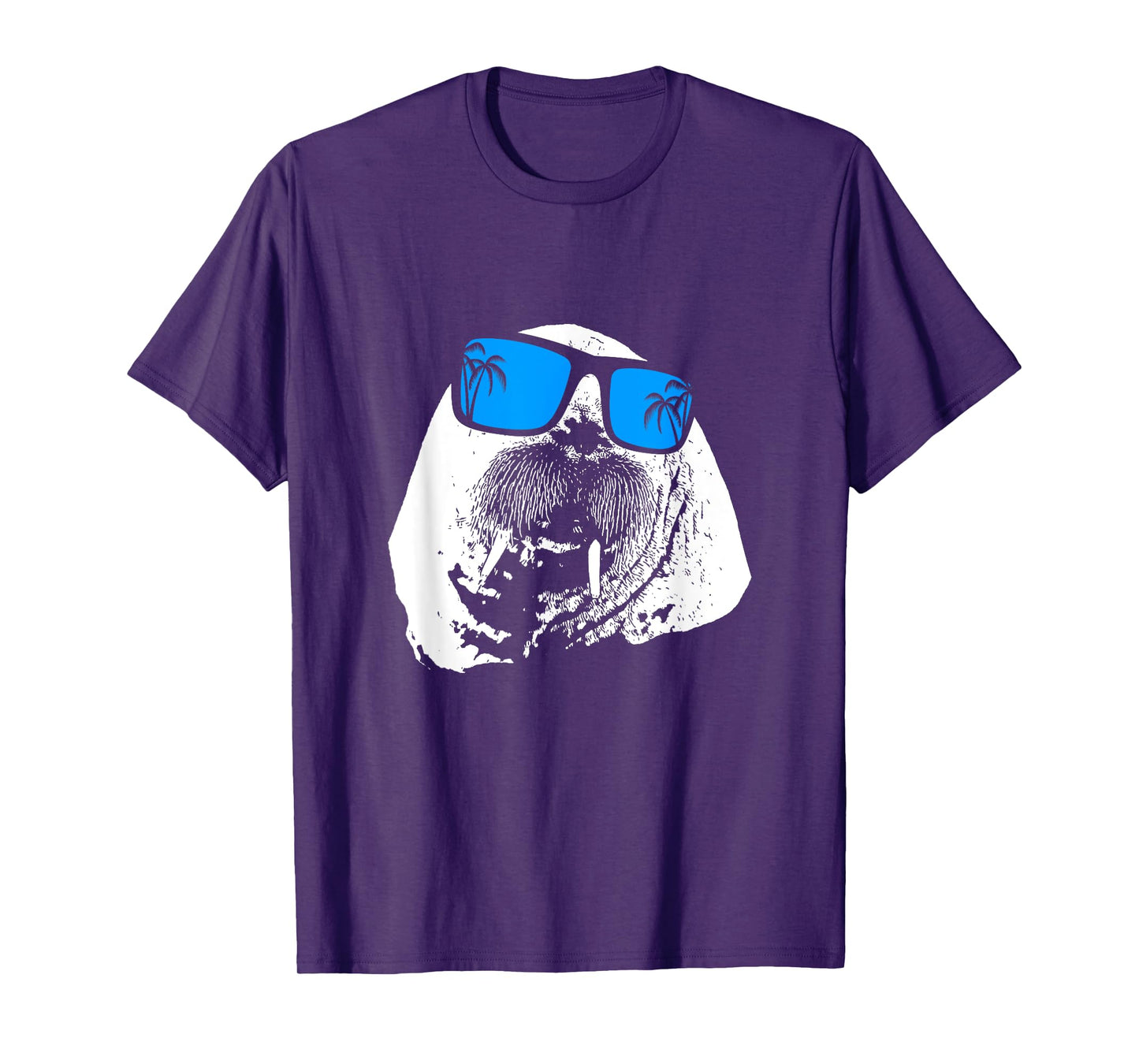 Walrus Ocean Nature Fans Sunglasses Music Animal Lovers T-Shirt