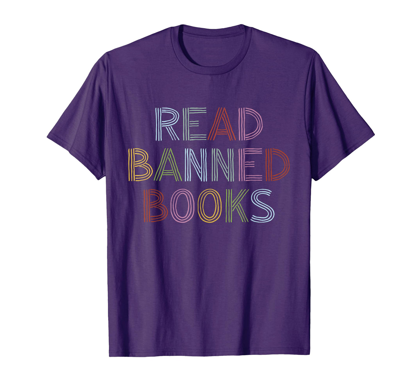 Read Banned Books Reading Teacher Bookworm Librarian Bookish T-Shirt