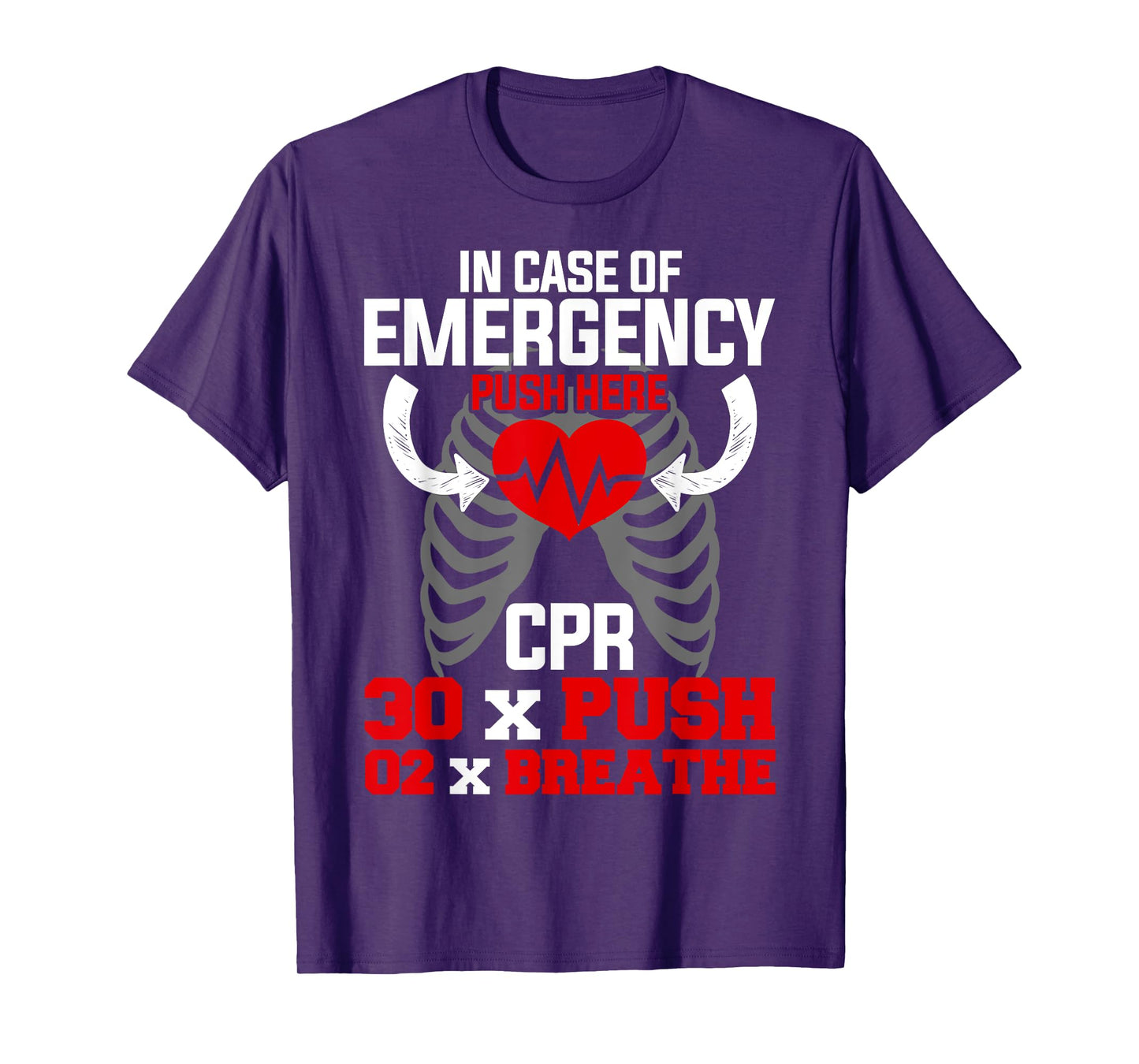 Funny CPR Instructor First Aid for Nurses CPR Instructor T-Shirt