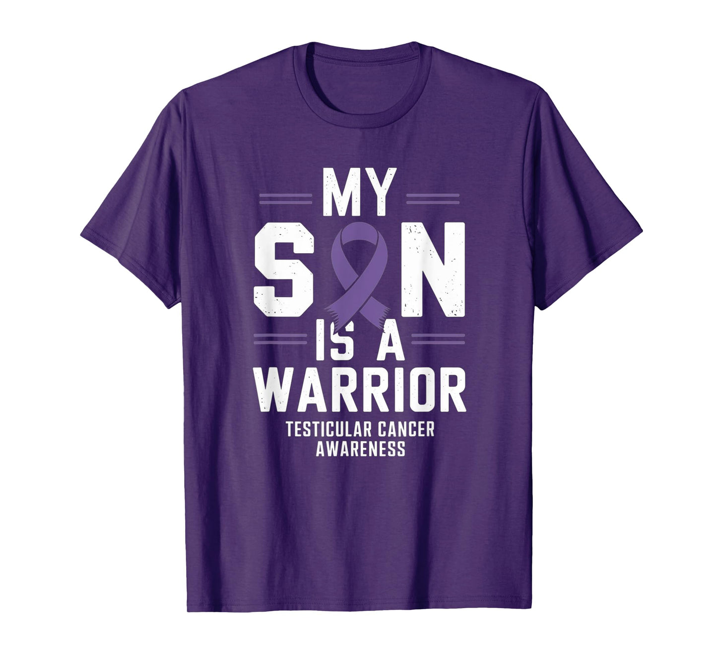 My Son Is A Warrior Testicular Cancer Awareness T-Shirt