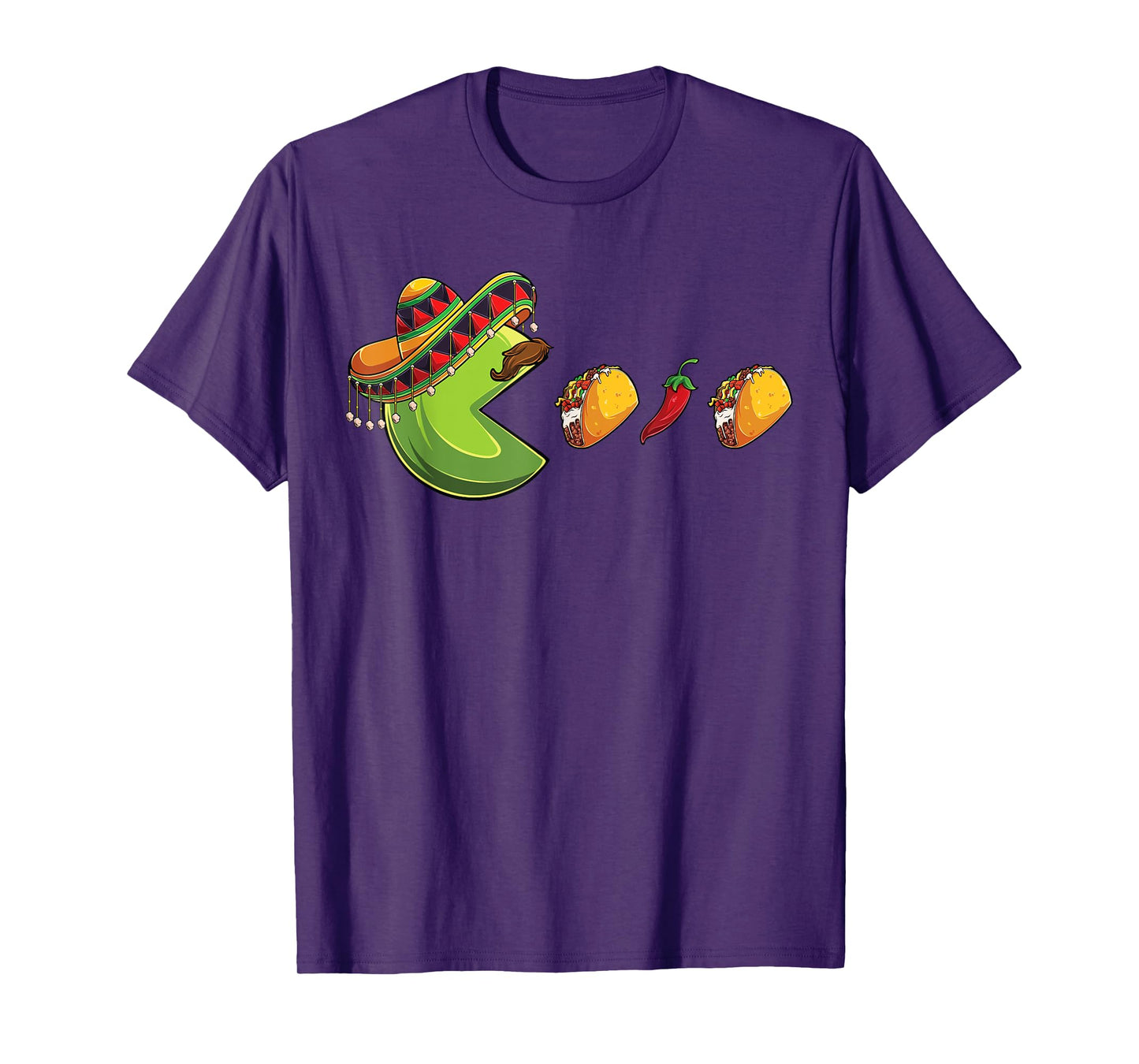 Funny eating Tacos Cinco de Mayo Boys Kids woman Men Mexican T-Shirt