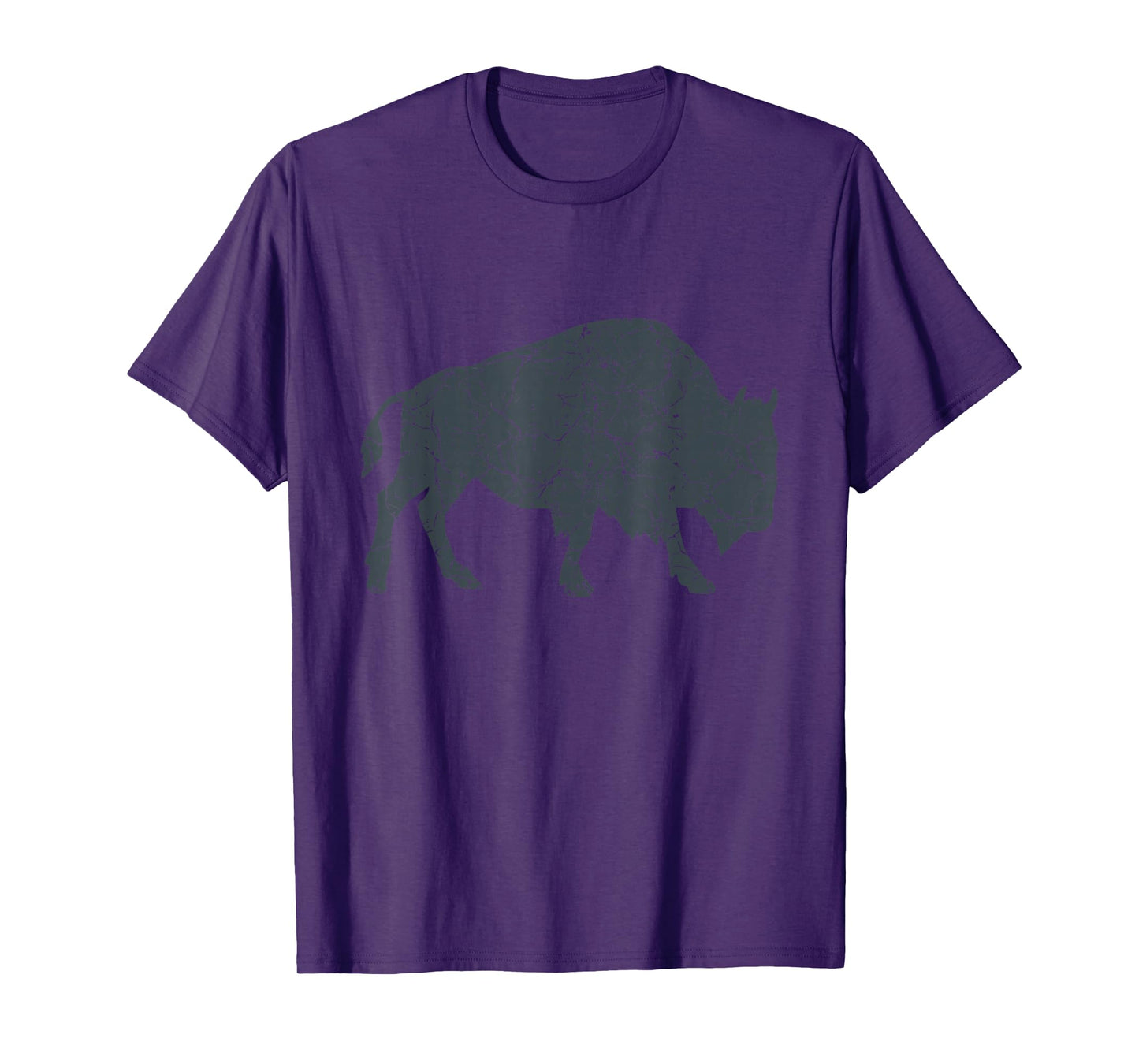 Vintage Buffalo I Distressed Bison T-Shirt