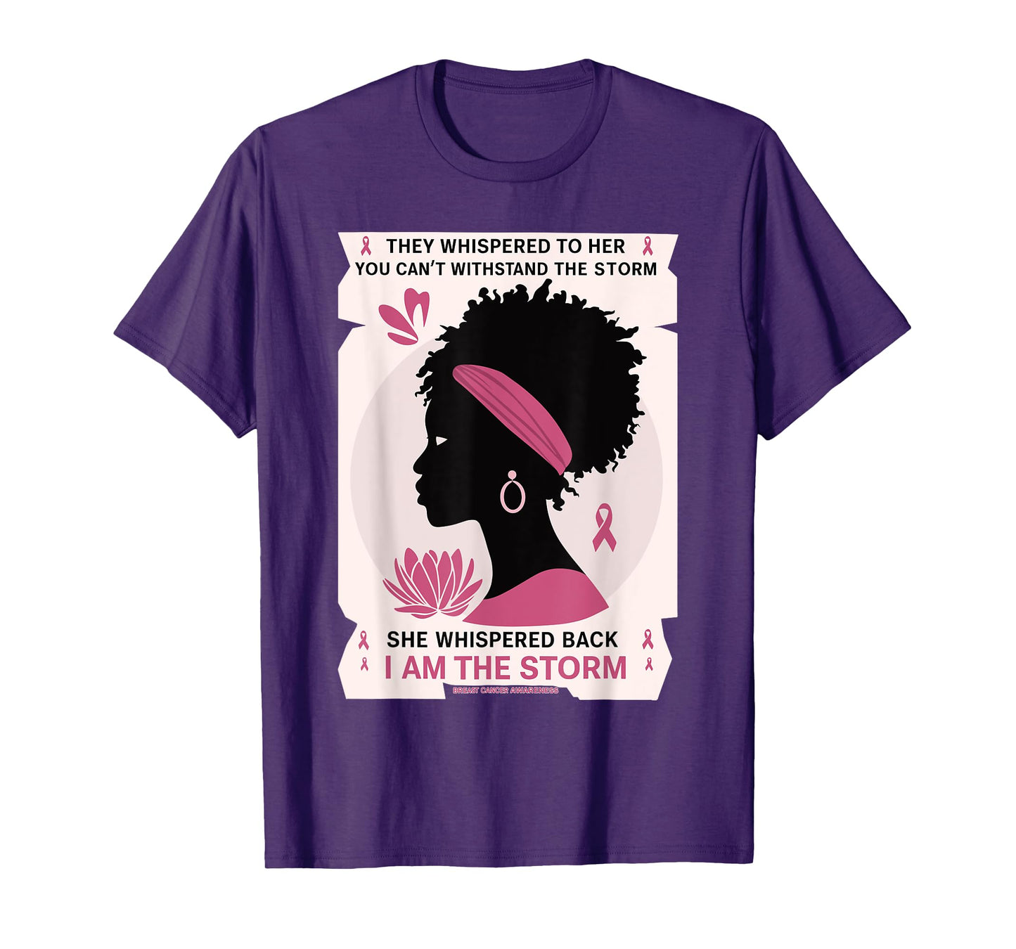 I'm The Storm Pink Warrior Breast Cancer Survivor T-Shirt