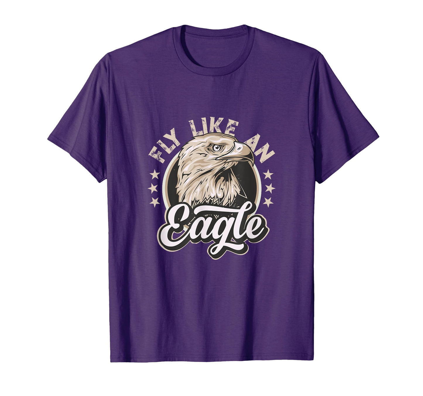 Mikels World Fly Like An Eagle - the American Way of Life T-Shirt