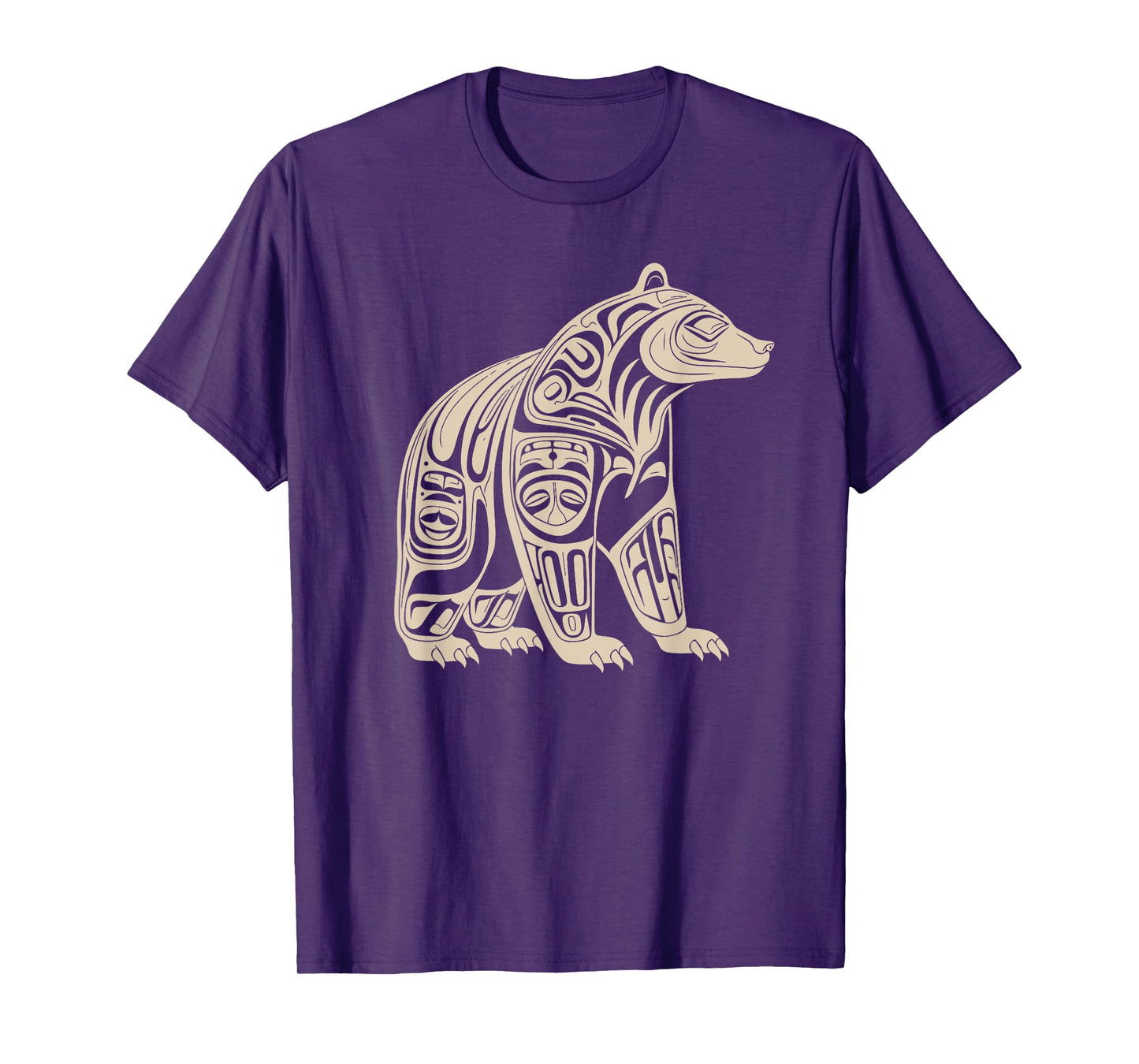 Bear Native Formline Art Salish Haida Tlingit Pacific Animal T-Shirt