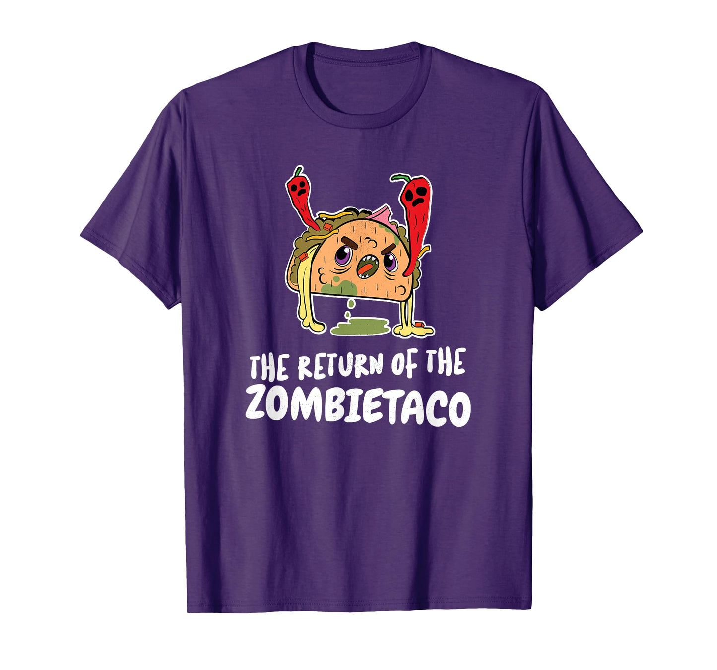 The Return of The Zombie Taco (Halloween Graphic) T-Shirt