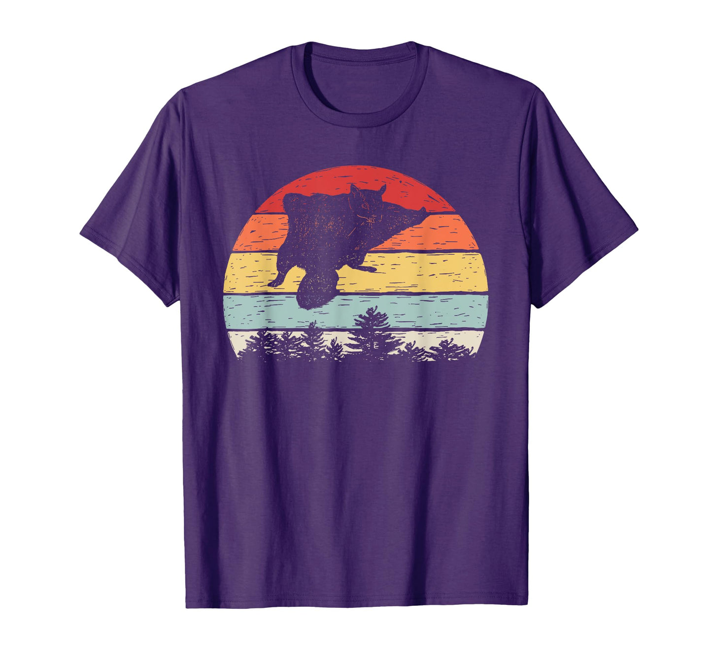 Catch Some Rays Vintage Retro Flying Squirrel T-Shirt