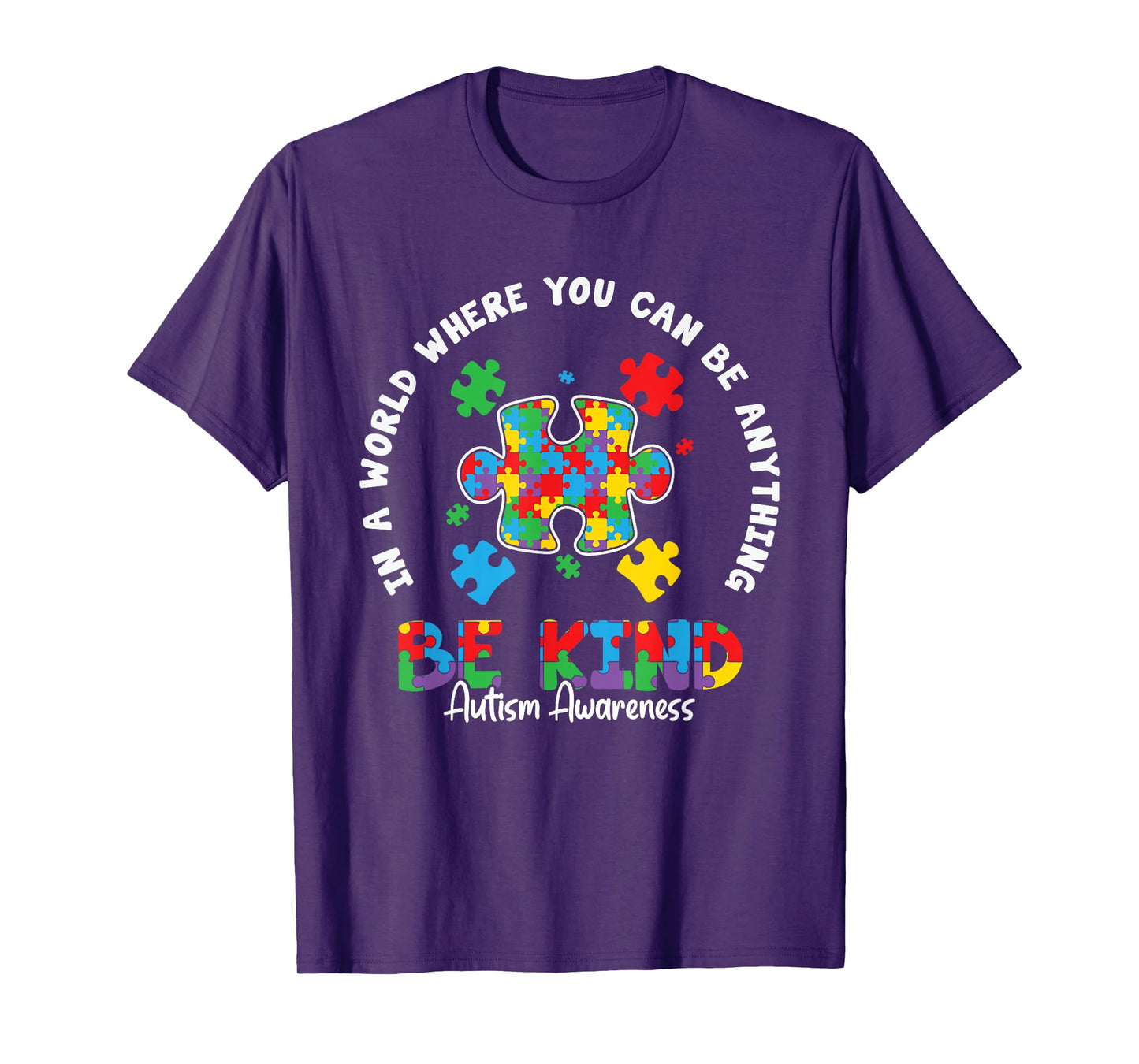 Autism Love Accept Support Autistic Autism Awareness T-Shirt