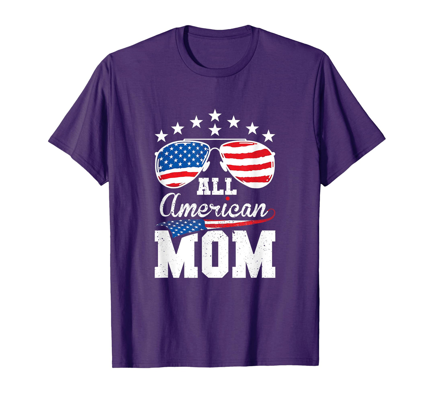 All American Mom 4th of July Matching Family Women Men T-Shirt